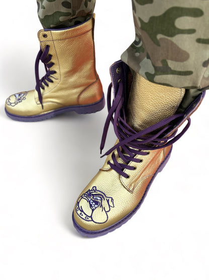 Tha Gold Boot by Greek Footwear